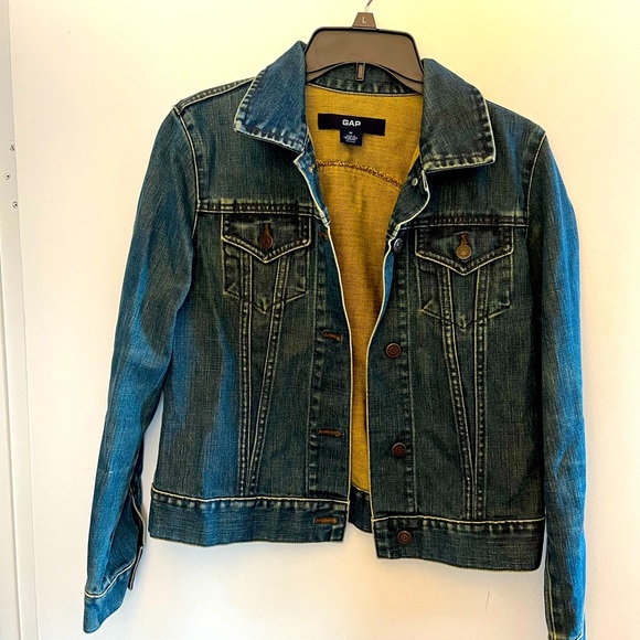 Woman Jean Gap Jacket - Picture 1 of 9